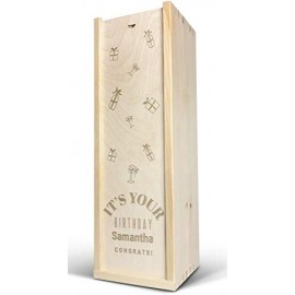 Champagne Brut"Moët Impérial" - Moët & Chandon Mathusalem 6 litri in Cassa di Legno personalizzabile